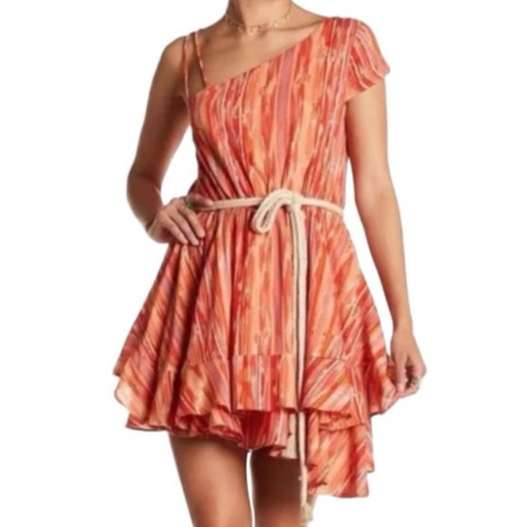 FP Free People Orange Dress - Picture 1 of 3